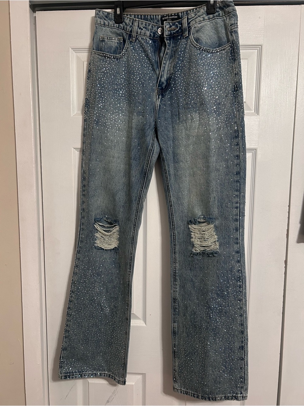 Straight-Leg Jeans 🚨 true to size and a little long